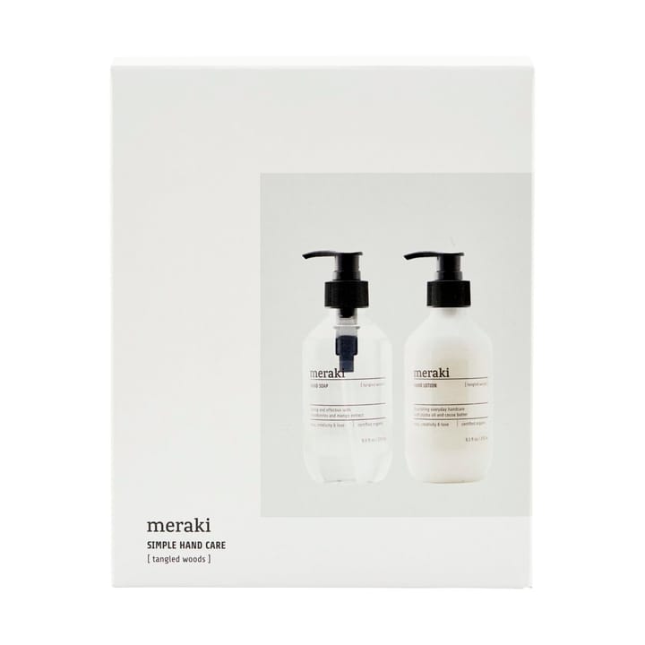 Meraki gift set hand soap with hand lotion - tangled woods - Meraki