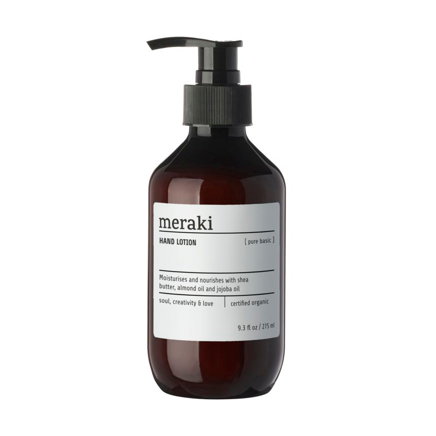 Meraki hand lotion 275 ml Pure basic | Scandinavian Design | Soaps & creams | Brown