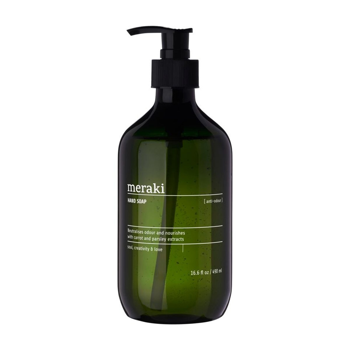 Meraki Meraki hand soap 490 ml Anti-odour | Scandinavian Design | Soaps & creams | Green