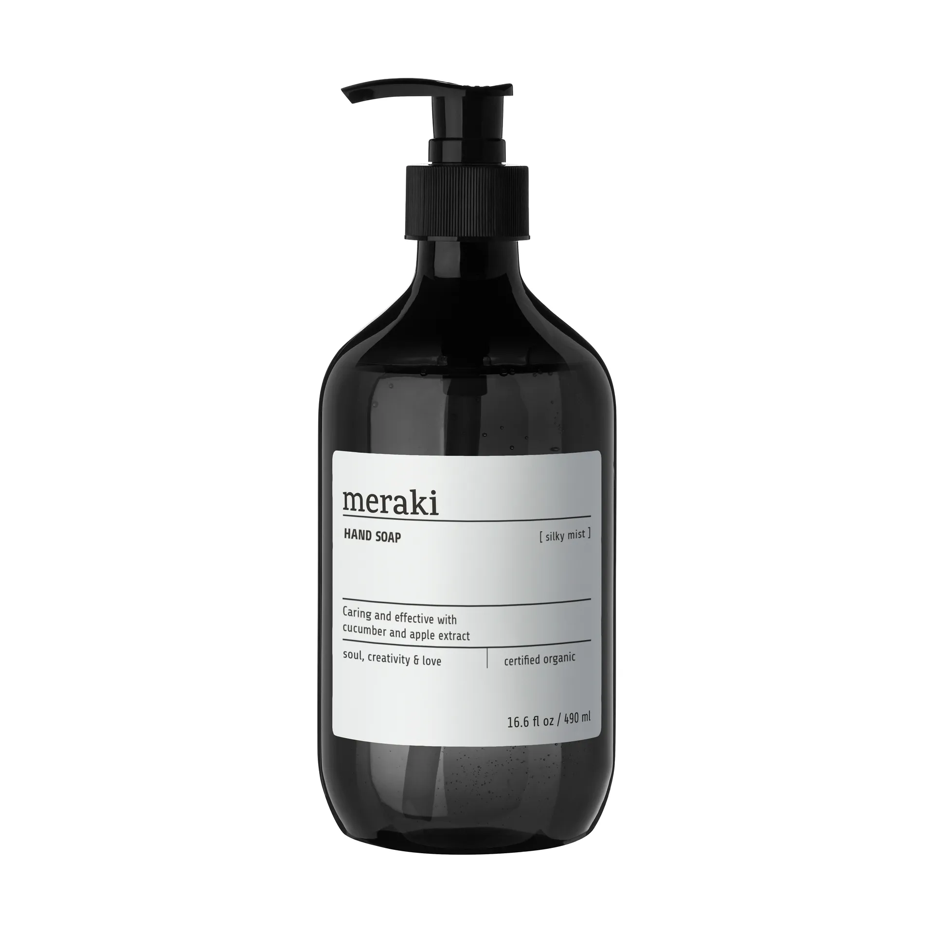 Meraki hand soap 490 ml, Silky mist Meraki