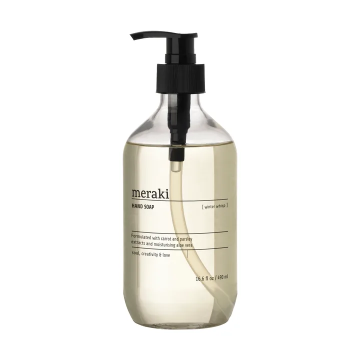 Meraki hand soap 490 ml - Winter whisp - Meraki