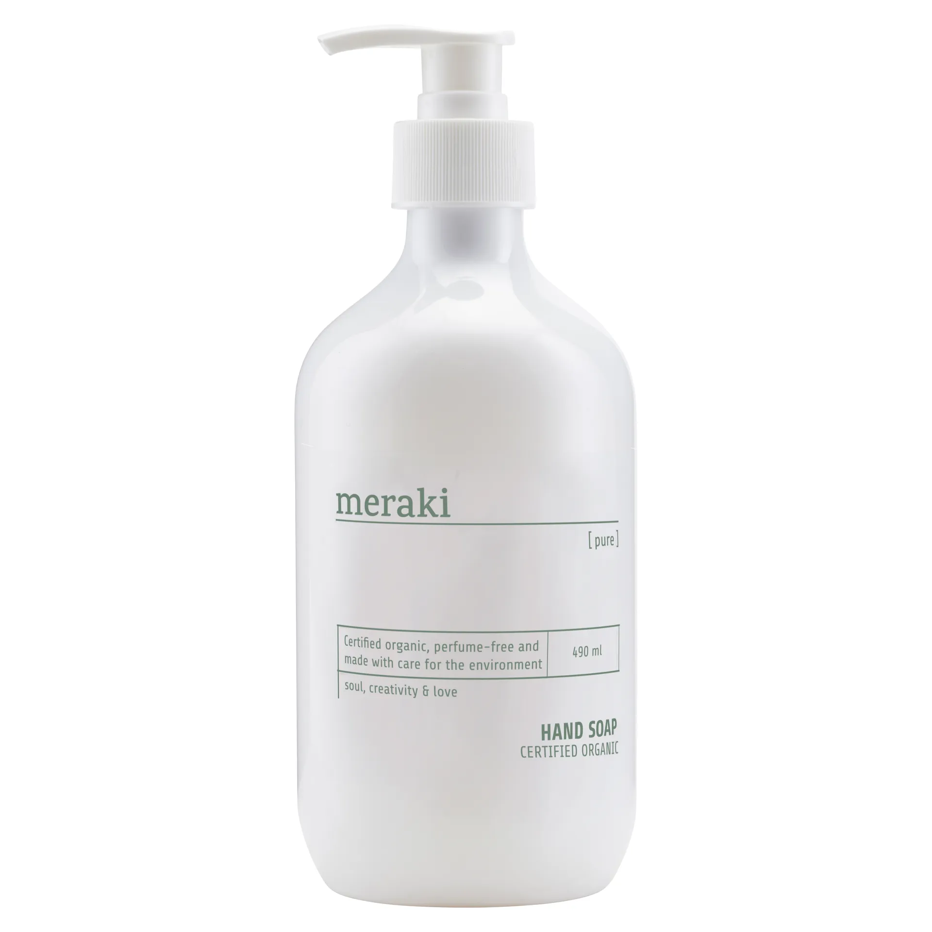Meraki hand soap pure, 490 ml Meraki