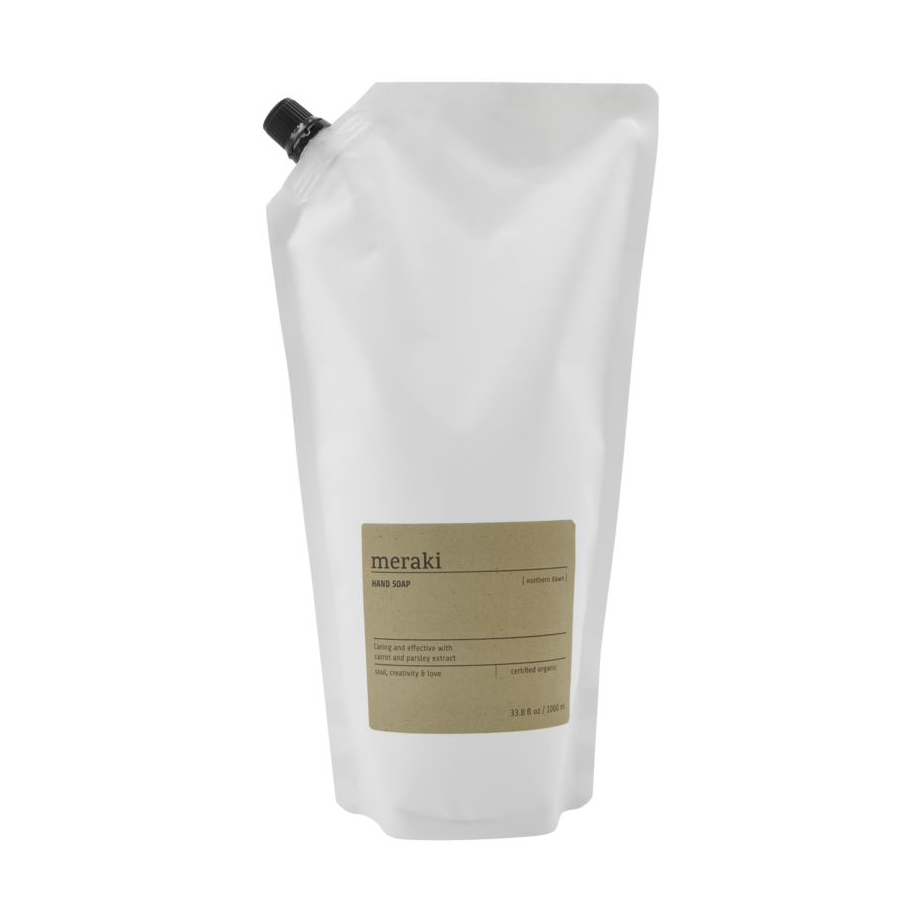 Meraki hand soap refill 1000 ml Northern dawn | Scandinavian Design | Soaps & creams | White