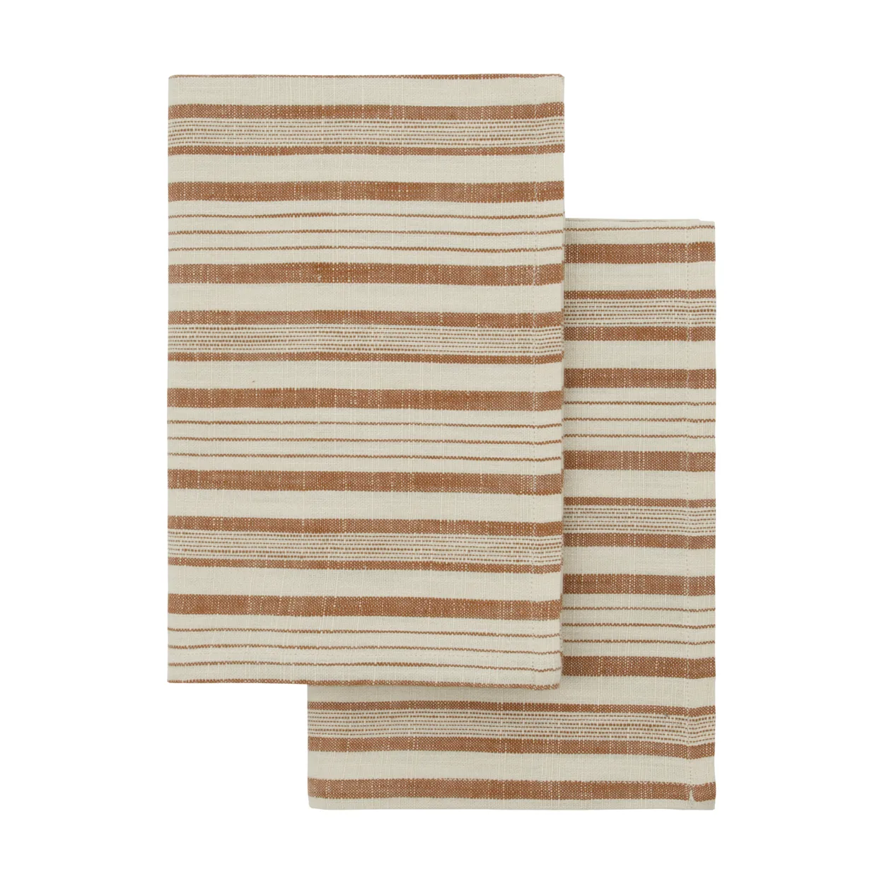 Meraki kitchen towel 50x70 cm 2-pack Terracotta | Scandinavian Design | Kitchen tea towels | Beige