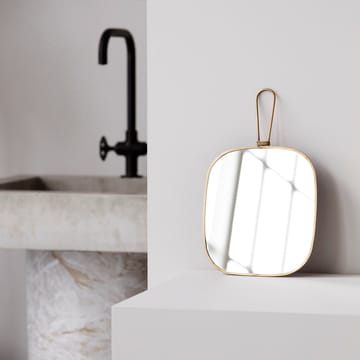 Meraki mirror 20x22 cm - brass - Meraki