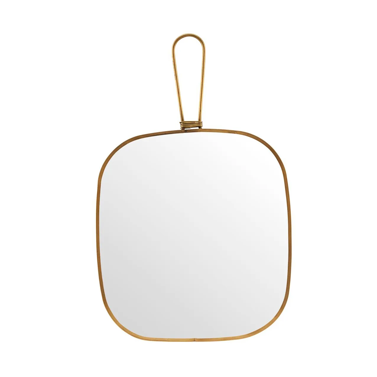 Meraki mirror 20x22 cm, brass Meraki