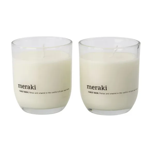 Meraki scented 22 hours 2-pack, Forest rain Meraki