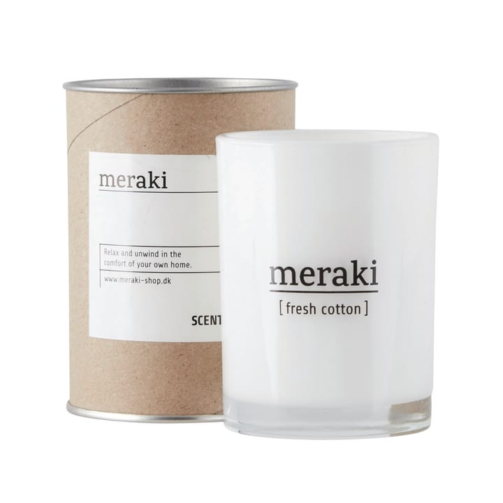 Meraki scented candle 12 hours - Fresh cotton - Meraki