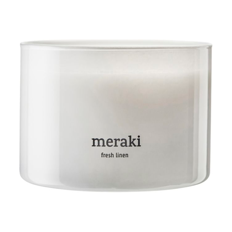Meraki Meraki scented candle, 60 hours Fresh linen