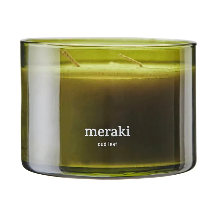 Meraki Meraki scented candle, 60 hours Oud leaf