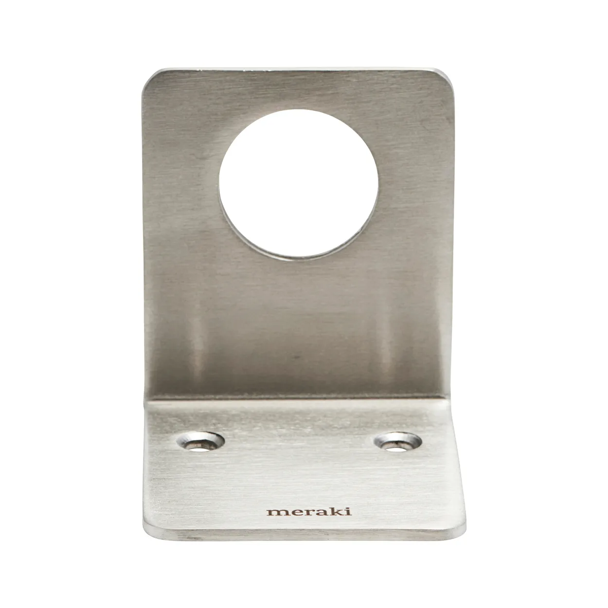 Meraki soap holder brushed silver | Scandinavian Design | Soap dispensers & dishes | Silver-coloured