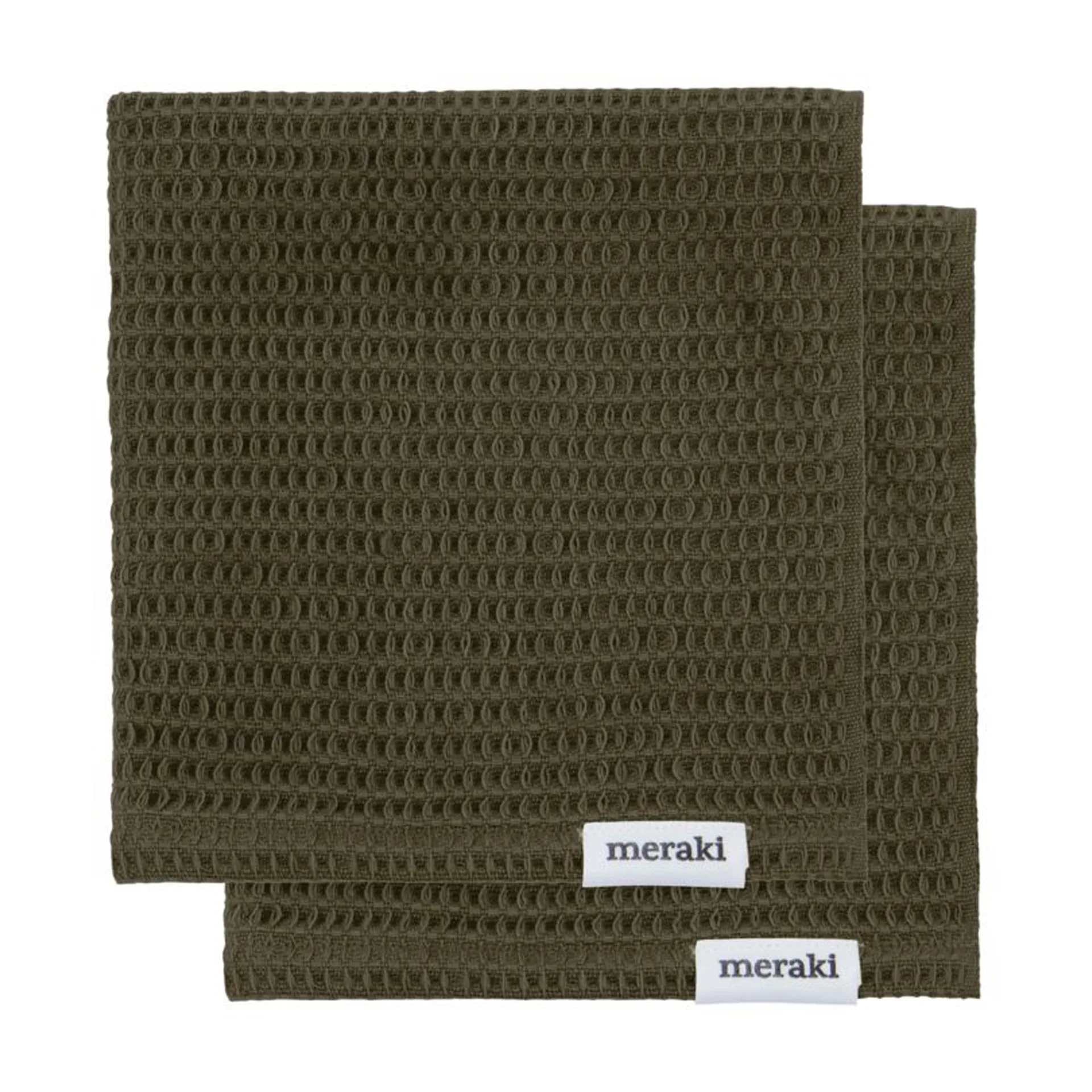 Pumila tea towel 30x30 cm 2-pack, Armégreen Meraki