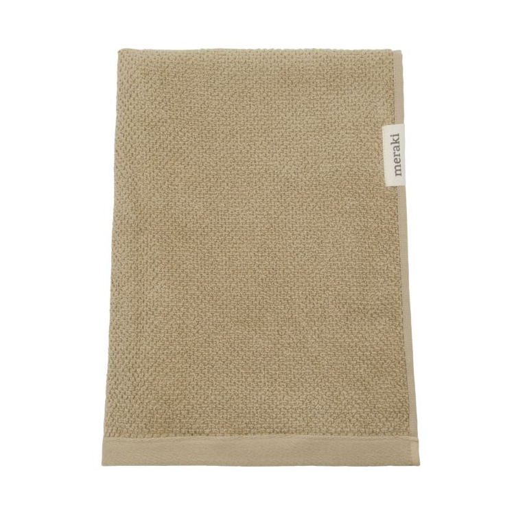 Meraki Solid towel 70x140 cm Safari | Scandinavian Design | Bath towels | Beige