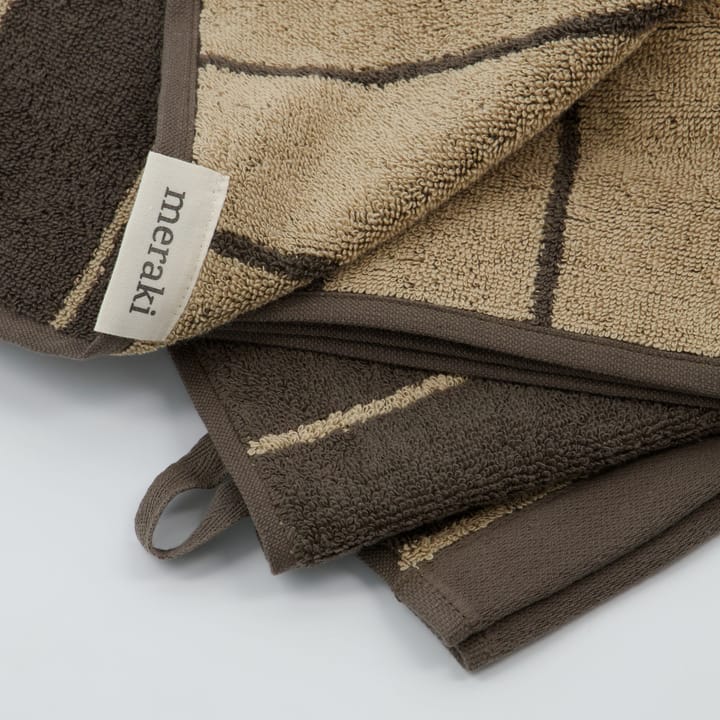 Stripe towel 70x140 cm - Army - Meraki