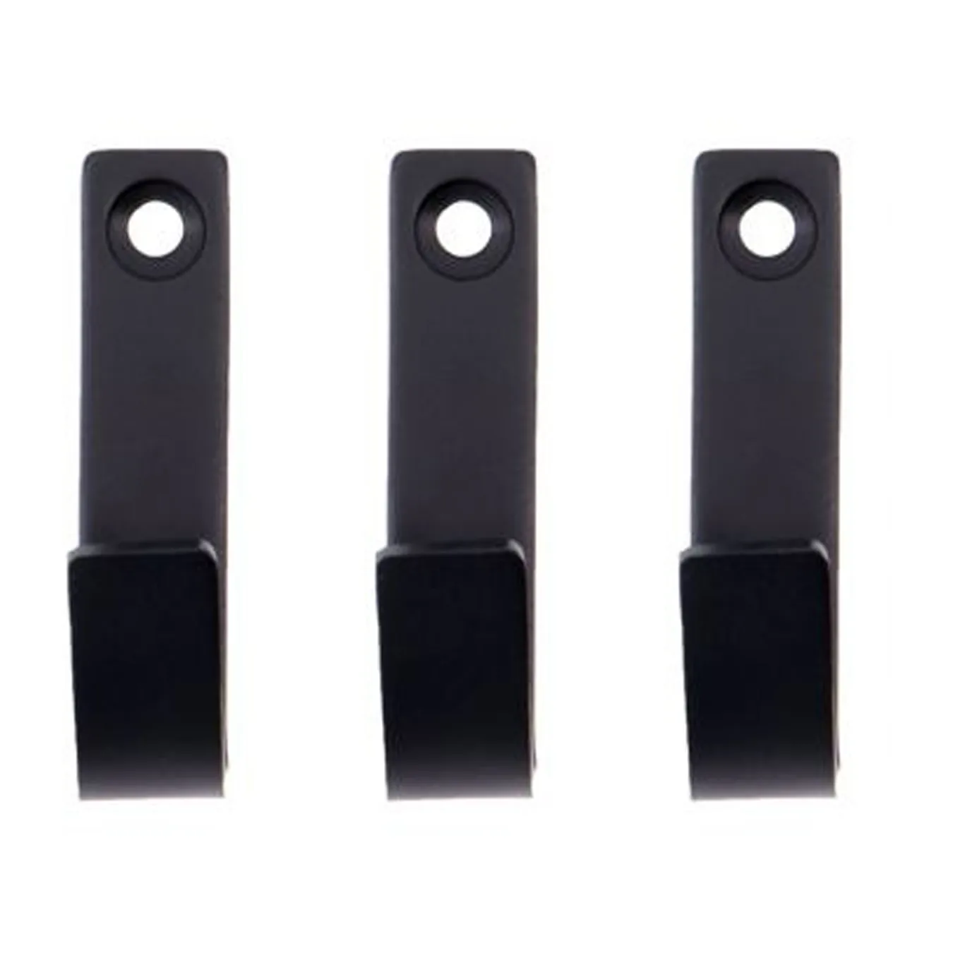 Thapsus hook 3-pack, Brushed black finish Meraki