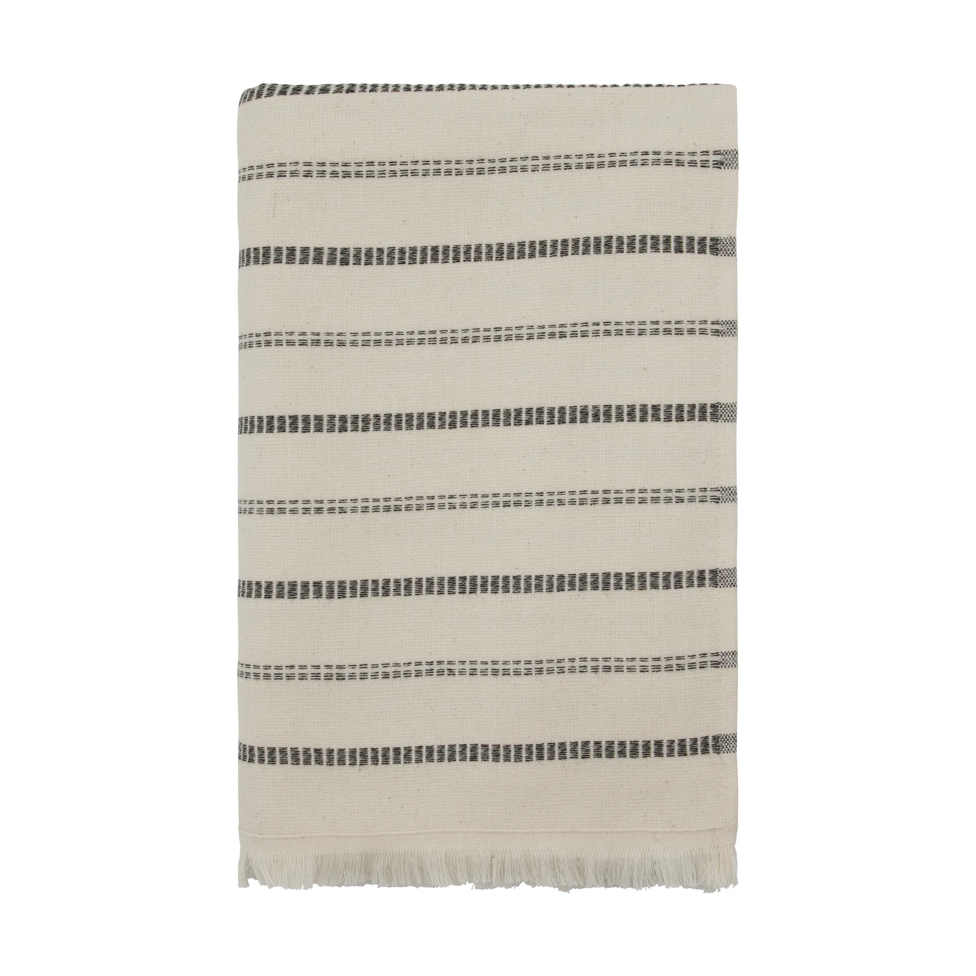 True bath towel, Off-White-black, 70x140 cm Meraki