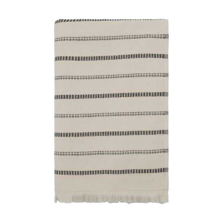 True bath towel - Off-White-black, 70x140 cm - Meraki