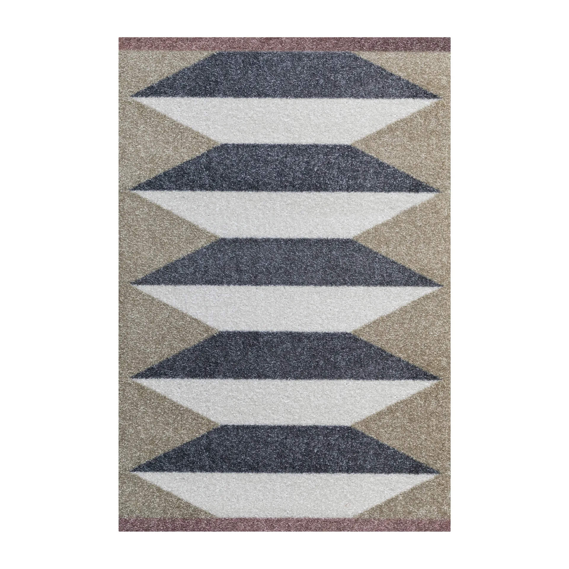 Accordion all-round doormat, Sand, 55x80 cm Mette Ditmer