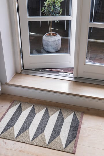 Accordion all-round doormat - Sand, 55x80 cm - Mette Ditmer