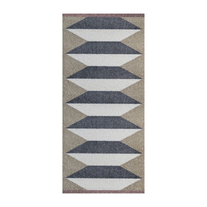 Accordion all-round hallway rug - Sand, 70x155 cm - Mette Ditmer
