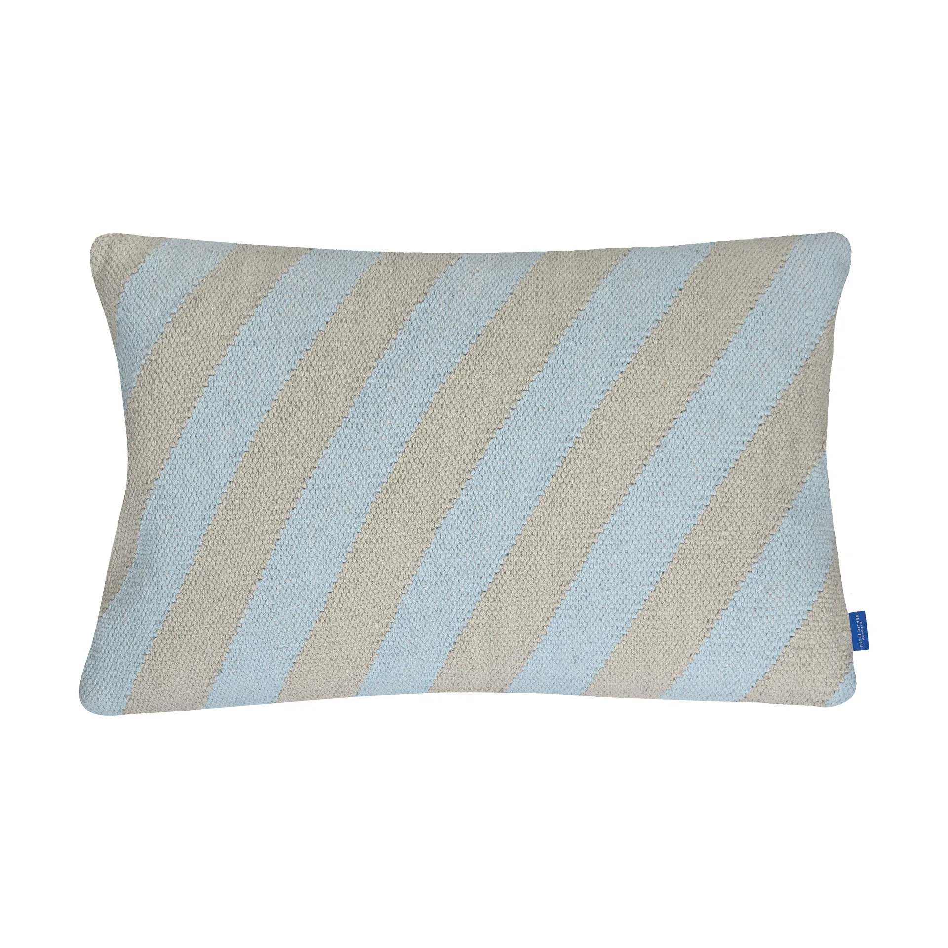 Across kelim cushion cover, Light blue, 40x60 cm Mette Ditmer