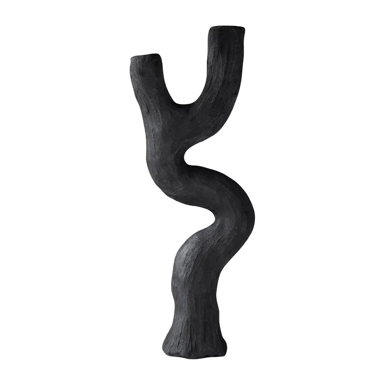 Mette Ditmer Art piece candle holder 41 cm Black | Scandinavian Design | Candle holders | Black