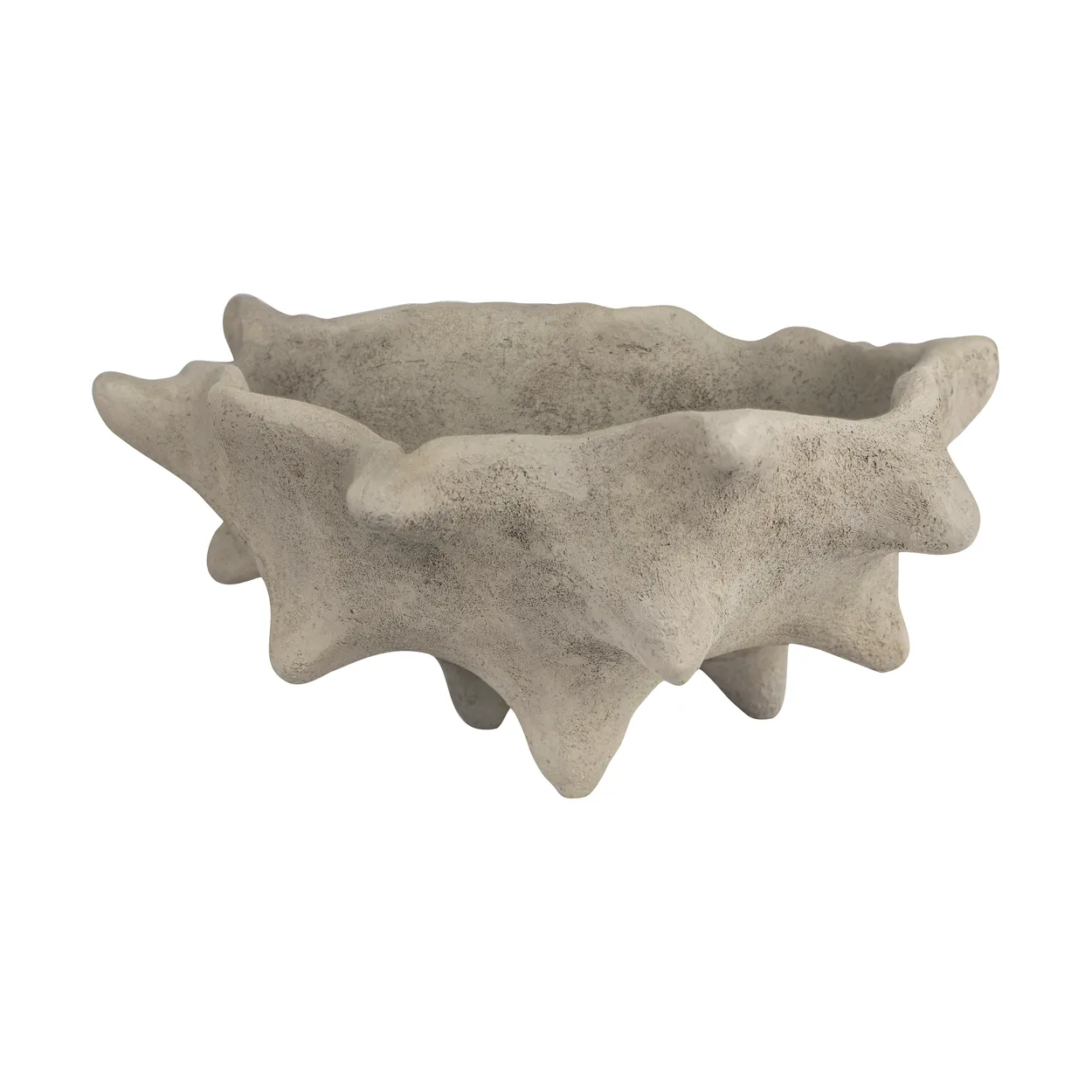 Mette Ditmer Art piece chestnut Ø20 cm Sand | Scandinavian Design | Decorative bowls | Beige