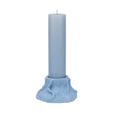 Art Piece lava candle holder Ø12.5 cm - Light blue - Mette Ditmer
