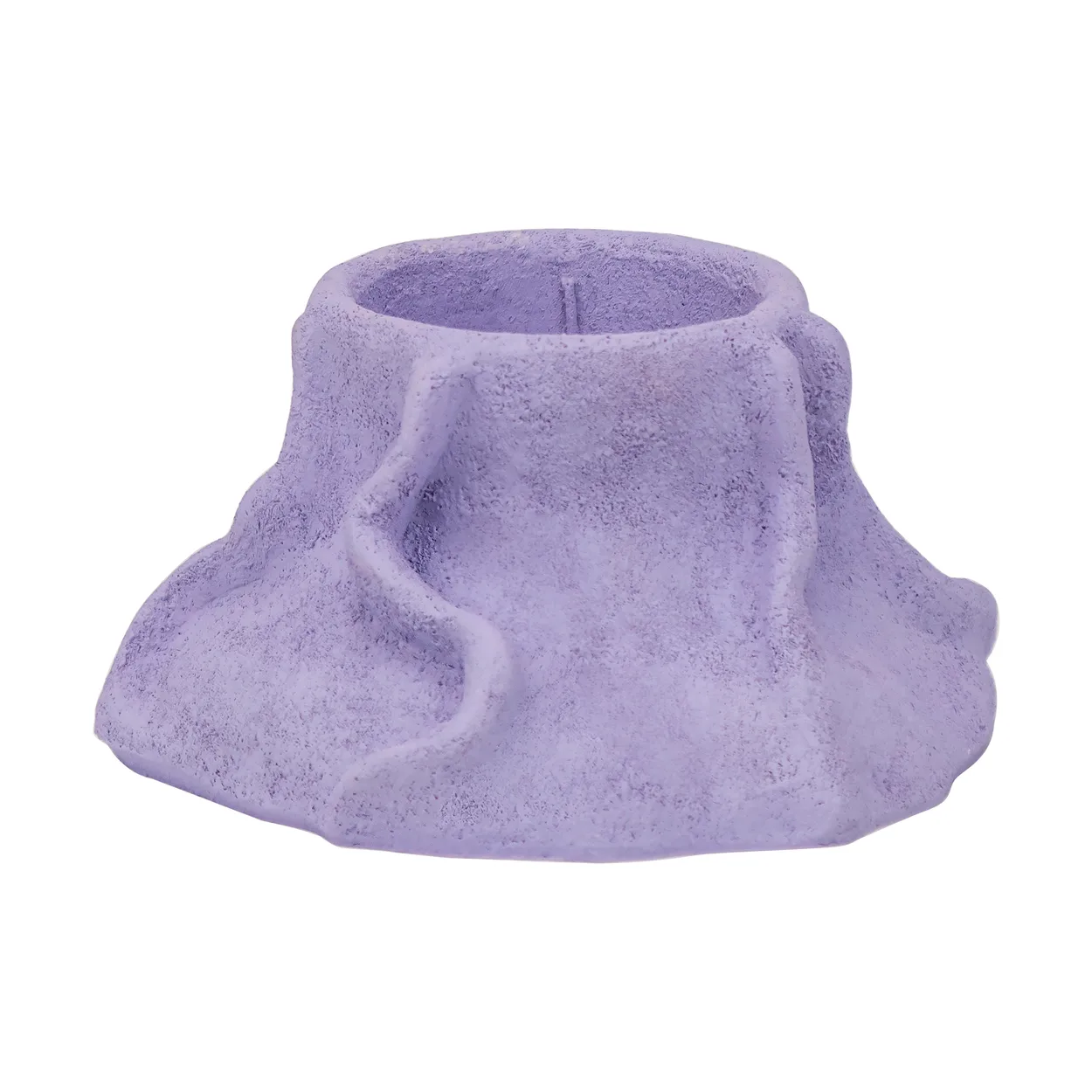 Mette Ditmer Art Piece lava candle holder o12.5 cm Light lilac