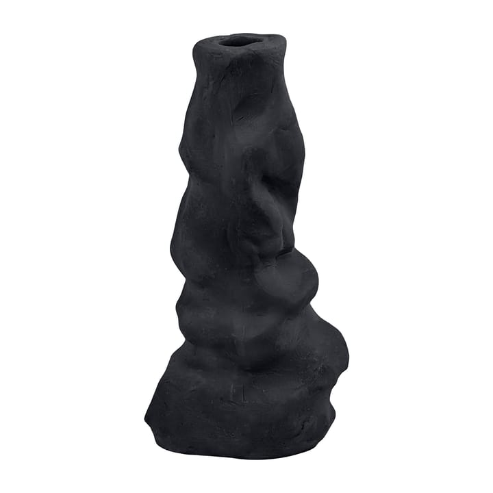 Art Piece Liquid candlestick large - Black - Mette Ditmer