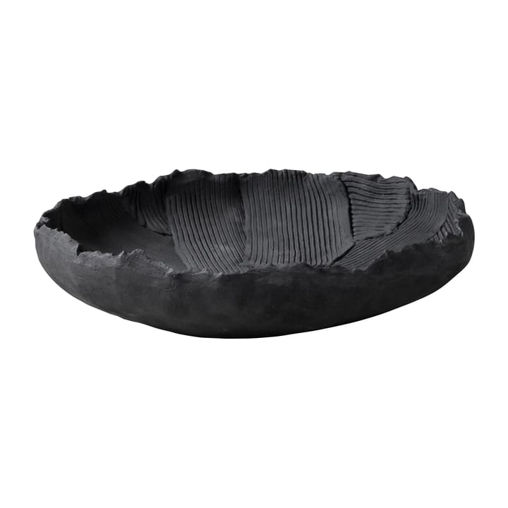 Art piece patch bowl Ø35 cm - Black - Mette Ditmer