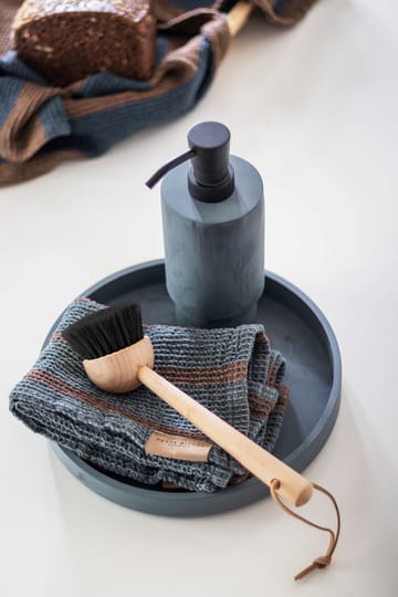 Attitude tray Ø22 cm - Slate blue - Mette Ditmer