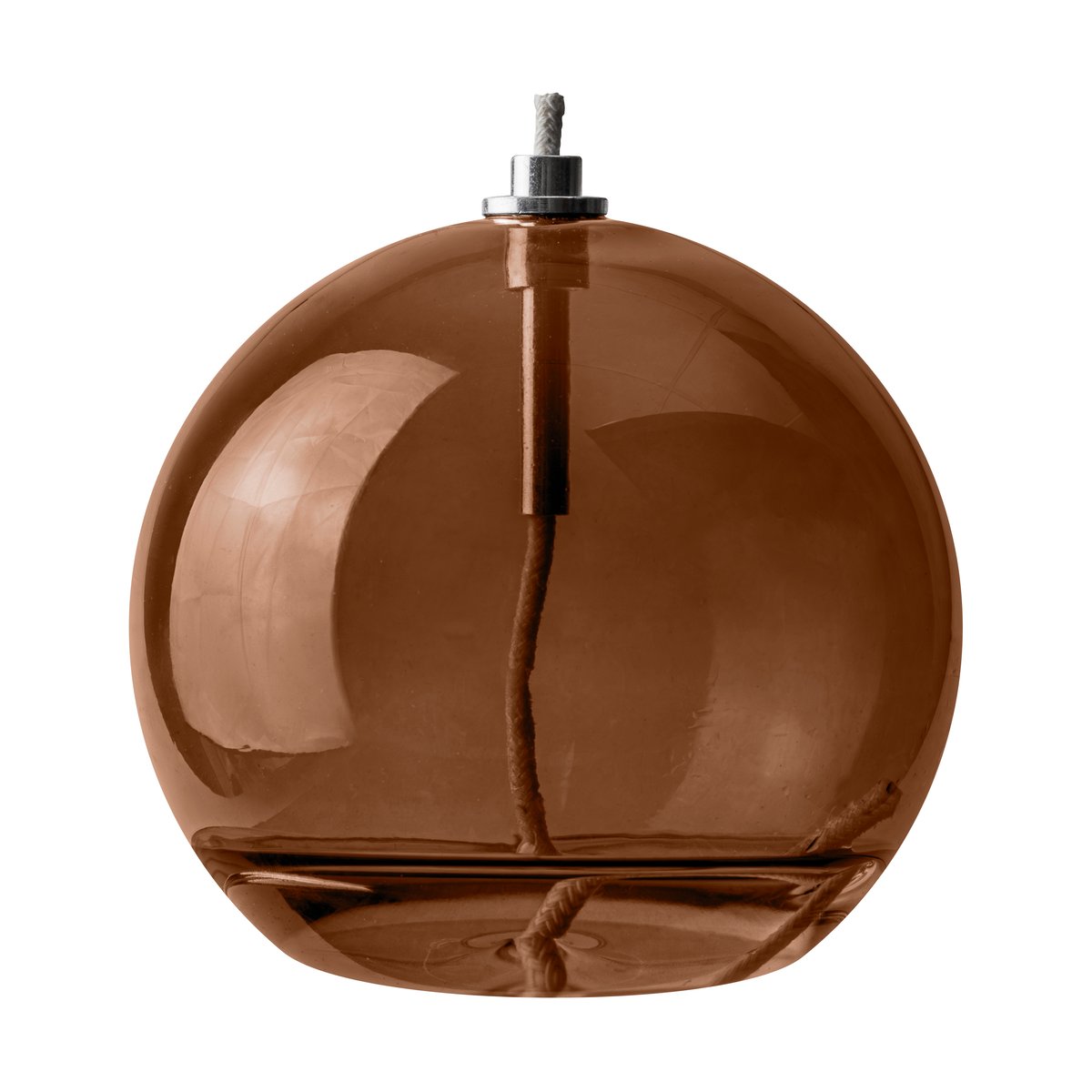 Mette Ditmer Aura oil lamp medium Brown | Scandinavian Design | Oil & kerosene lamps | Brown
