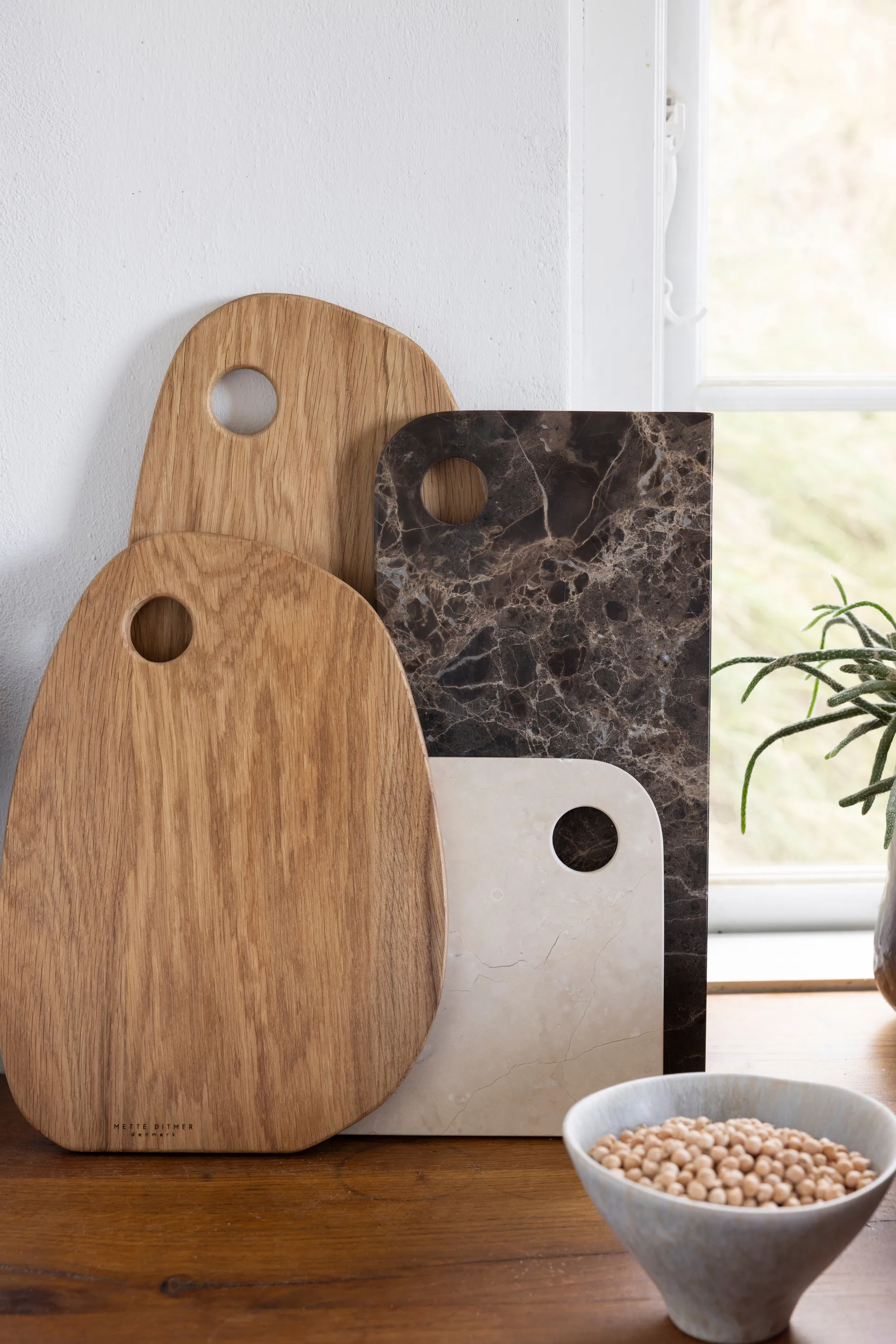 Authentic cutting board, Natural, 24x32.5 cm Mette Ditmer