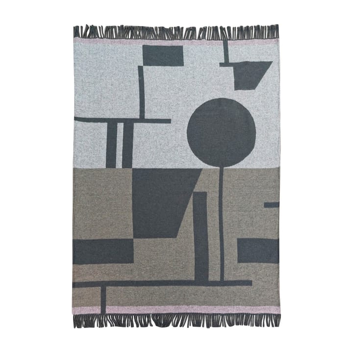 Bauhaus pläd 127x170 cm, Latte Mette Ditmer