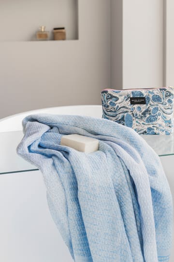 Bodrum bath towel - Light blue - Mette Ditmer