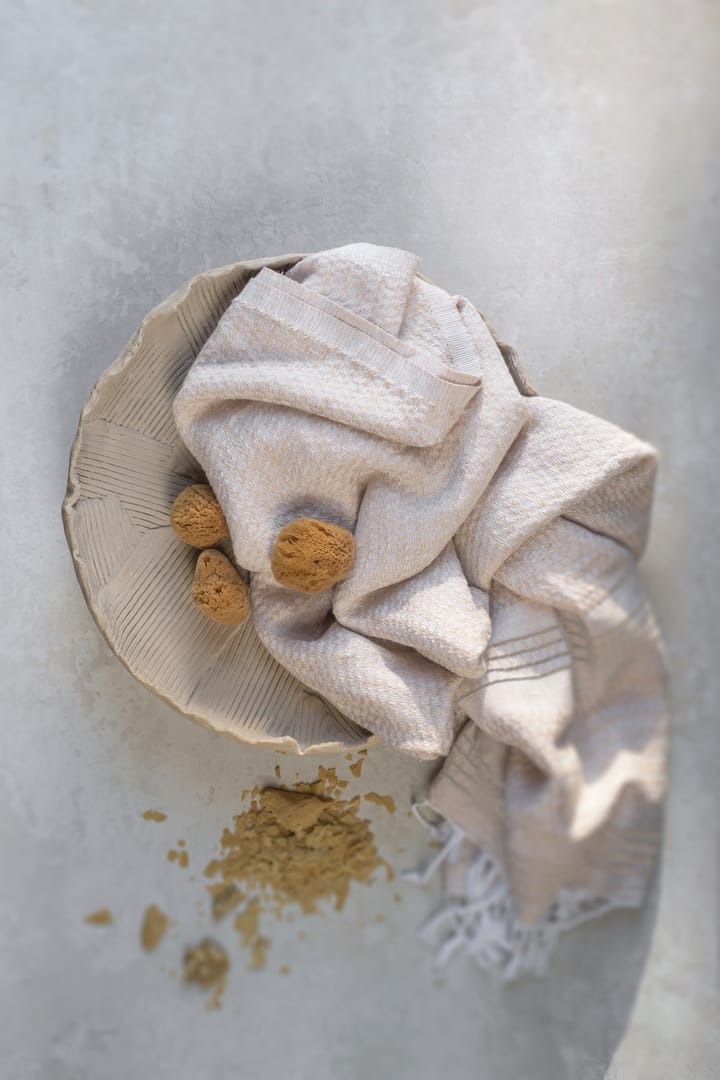 Bodrum bath towel - Sand - Mette Ditmer