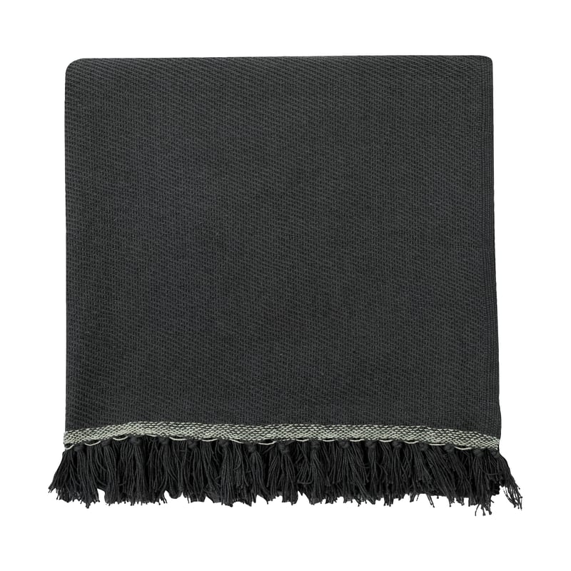 Mette Ditmer Bohemia bedspread Anthracite, 140x250 cm