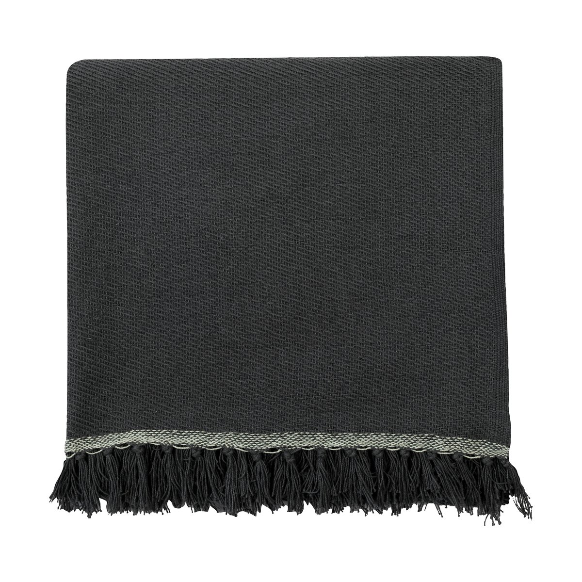 Mette Ditmer Bohemia bedspread Anthracite, 140x250 cm