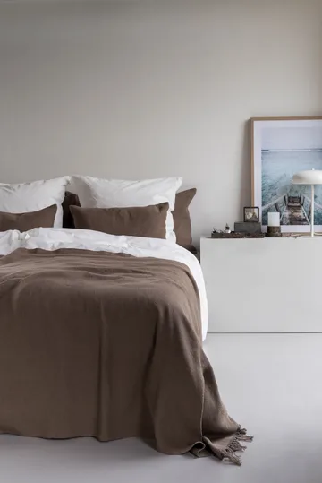 Bohemia bedspread - Taupe, 250x250 cm - Mette Ditmer