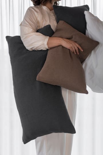 Bohemia cushion cover - Anthracite, 40x60 cm - Mette Ditmer