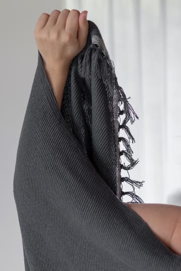 Bohemia throw 125x180 cm - Anthracite - Mette Ditmer