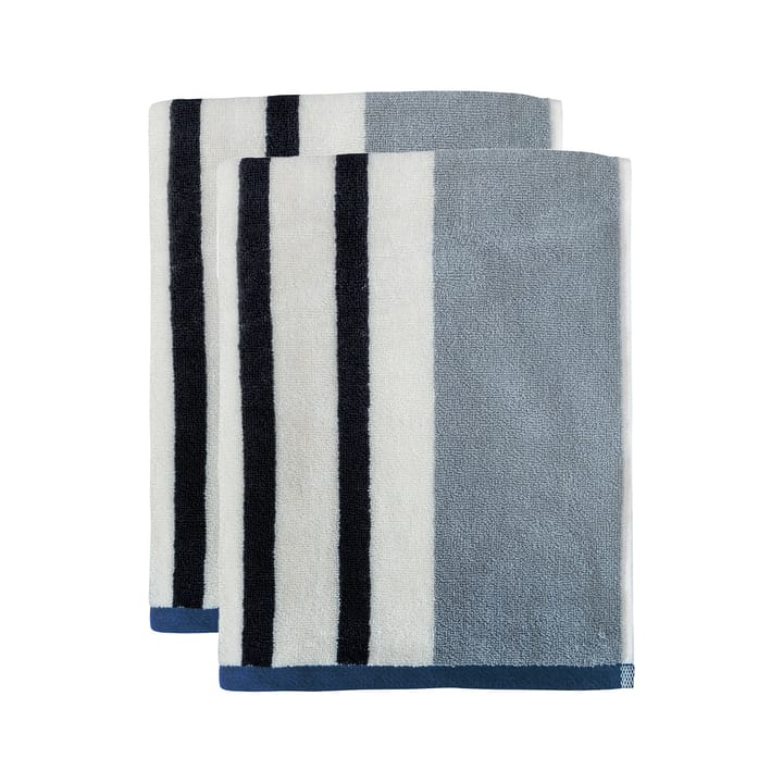 Boudoir towel 40x60 cm 2-pack - light grey - Mette Ditmer
