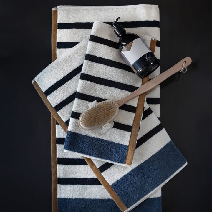 Boudoir towel 40x60 cm 2-pack - orion blue - Mette Ditmer