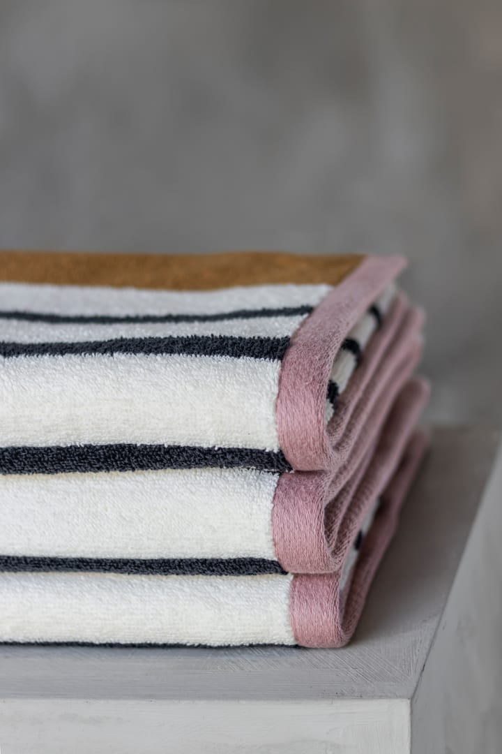 Boudoir towel 40x60 cm 2-pack, Tobacco Mette Ditmer