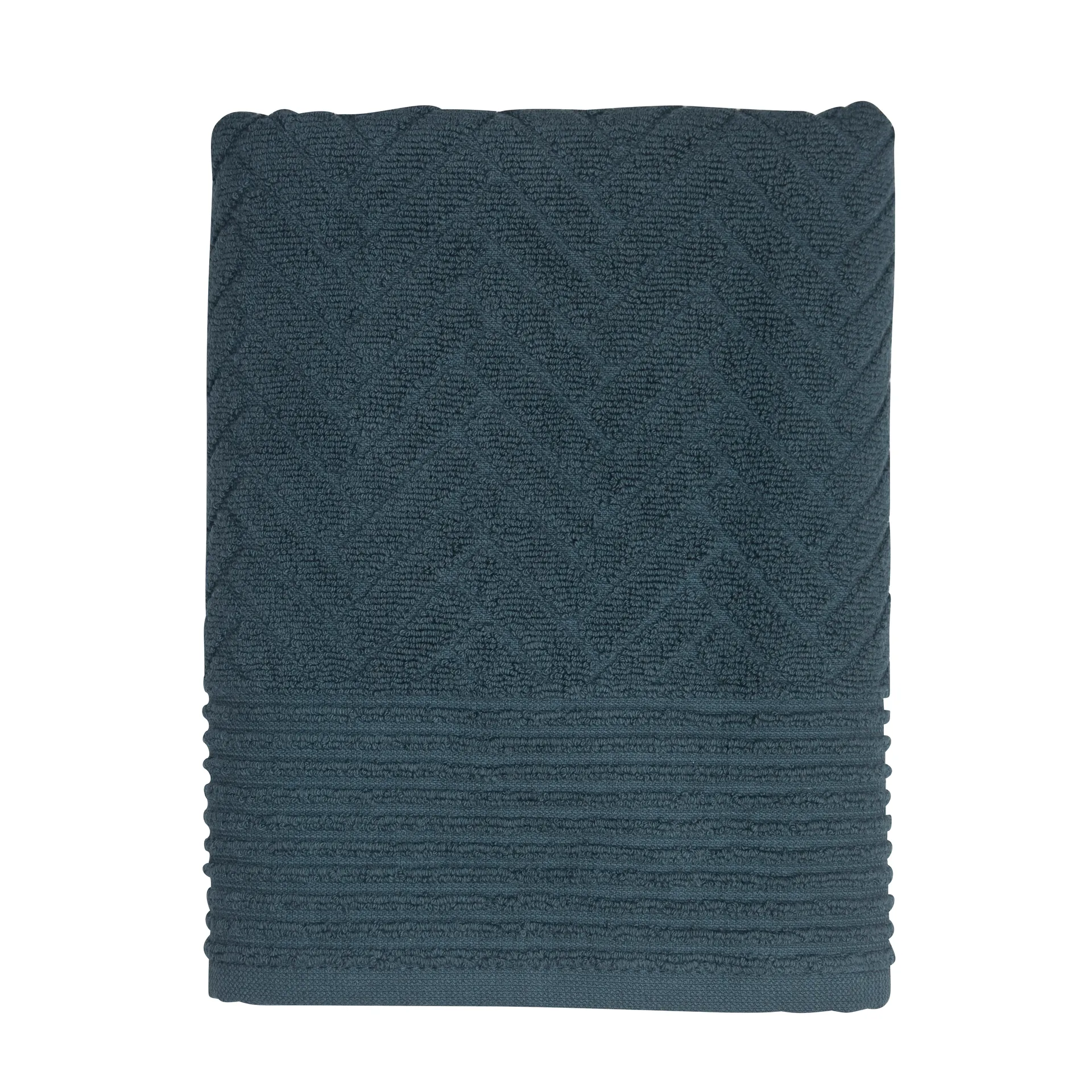 Brick guest towel 2-pack, midnight blue Mette Ditmer