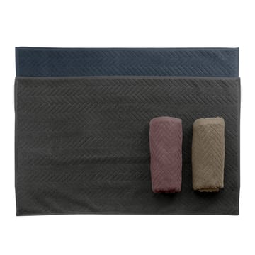 Brick hand towel - anthracite - Mette Ditmer