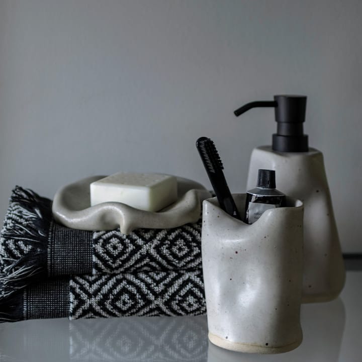 By Hand soap dish - light grey - Mette Ditmer