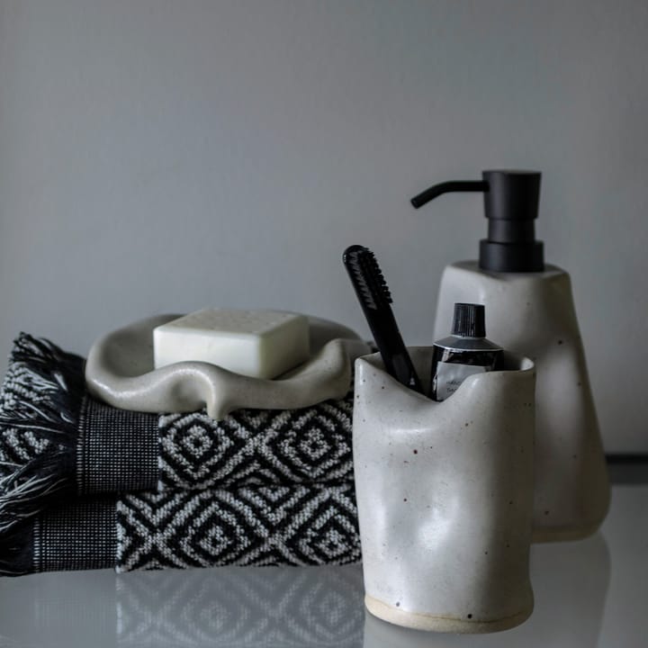 By Hand toothbrush holder, light grey Mette Ditmer