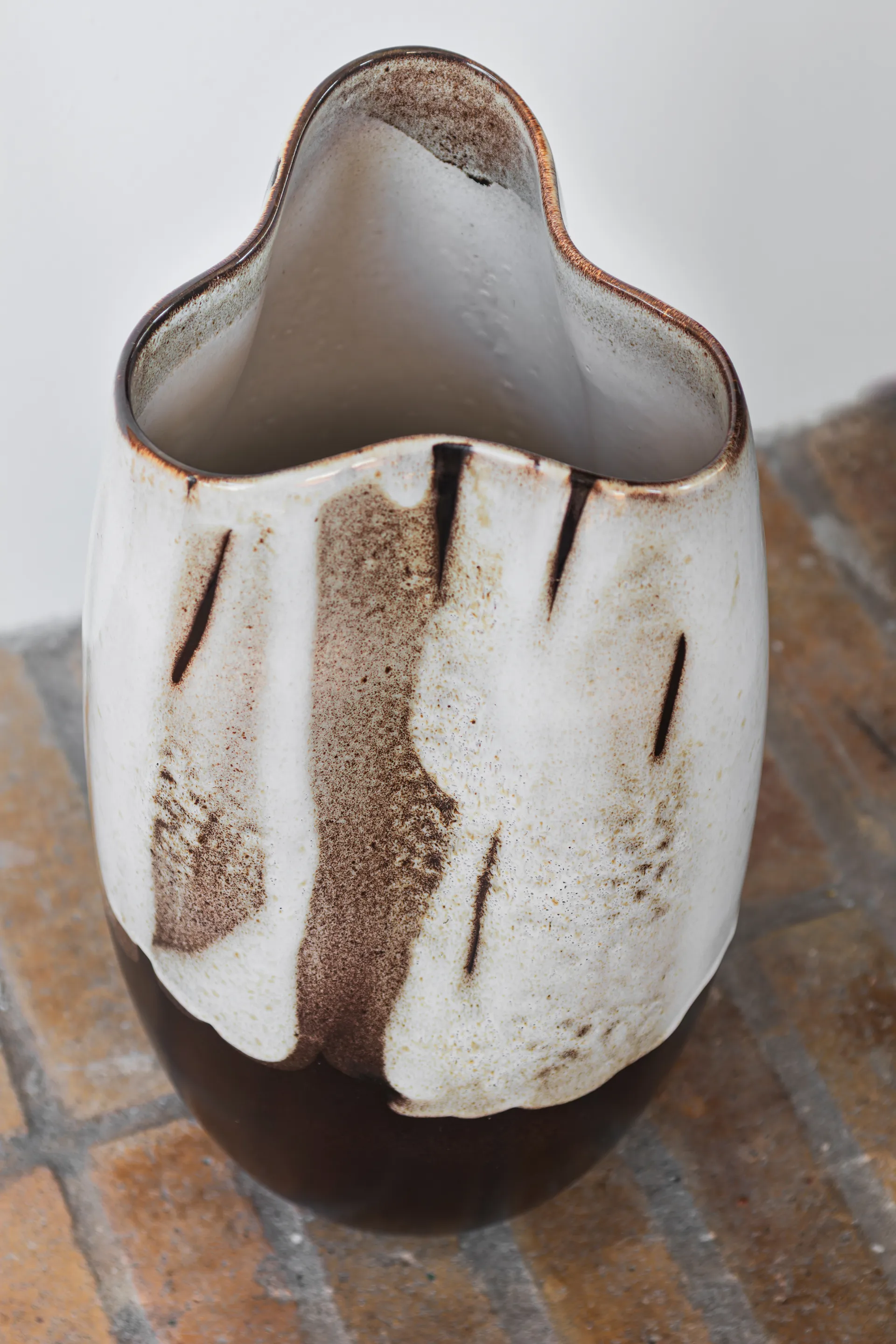 By Hand vase large 38.5 cm, Off-white Mette Ditmer
